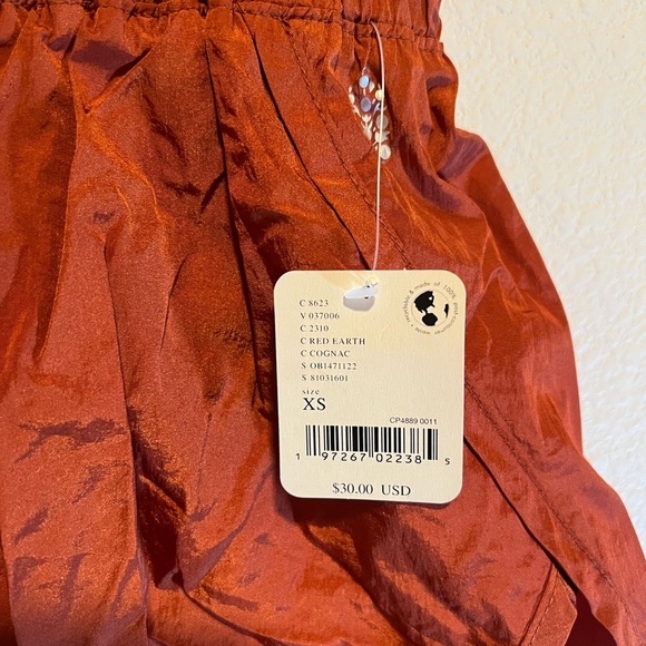 Free People Movement women’s Rust Shorts size XS - Picture 2 of 4